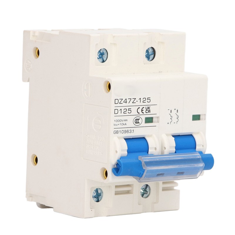 DC Circuit Breaker Short Circuit Protection Rail Installation PV Circuit