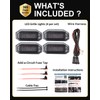 LED Front Grill Lights for Nissan Frontier 2025 2026 S