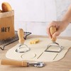 Ravioli Stamp Maker Cutter with Roller Wheel Set of 5,