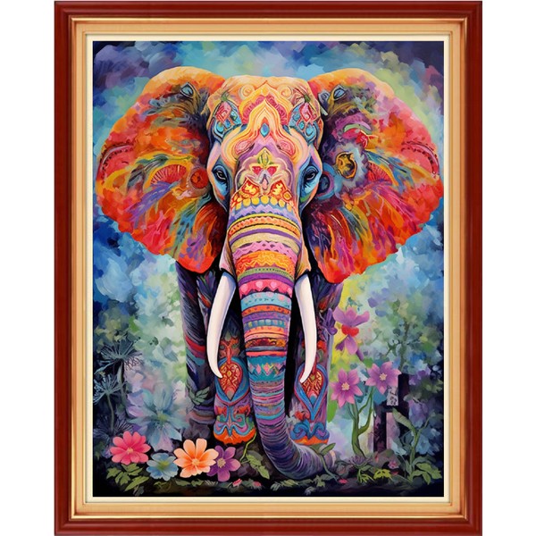 Stamped Cross Stitch Kits - Beach Night Landscape Counted Cross