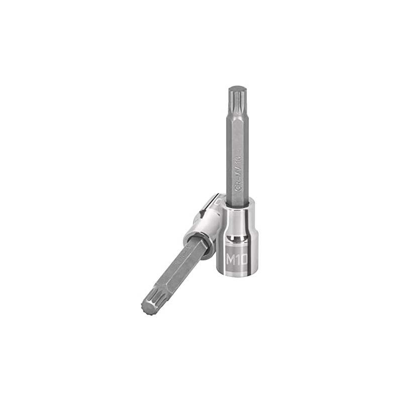 Truper D-1210-BL Dado Punta Larga Bristol M10, Cuadro 1/2"
