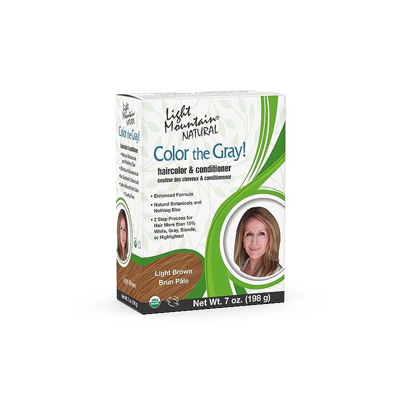 Color The Gray, Brown-Light 7 Oz by Light Mountain