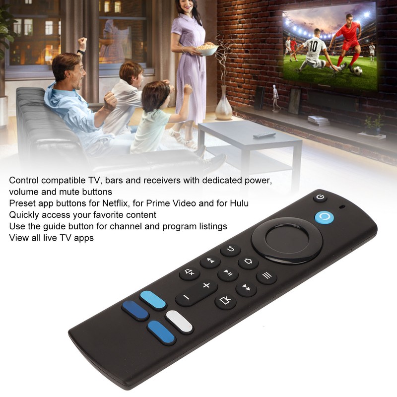 TV Control Replacement Professional Easy to Use TV Remote Control