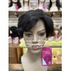 Leona Wigs Peluca Oncológica Castaño Oscuro 100% Cabello Humano