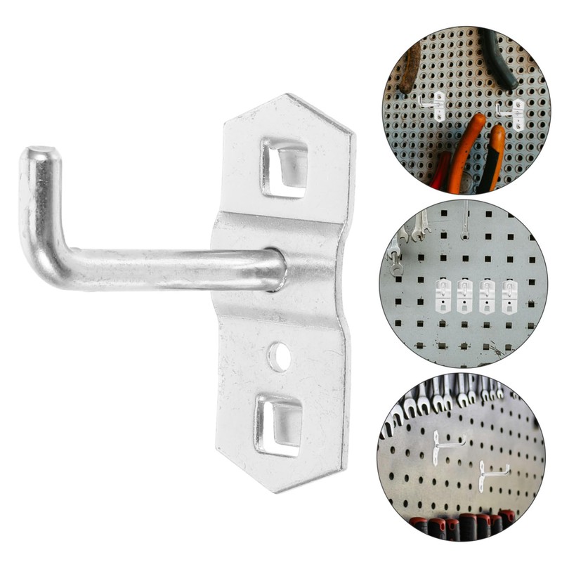 SHINEOFI 10pcs Heavy Duty Pegboard Hooks for Garage Wall Storage