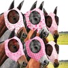 Chunful 6 Pcs Horse Fly Masks with Ears Smooth and