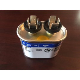 GE (1) 27L571S Genteq capacitor 4uF 370V Application Motor Run (NEW)