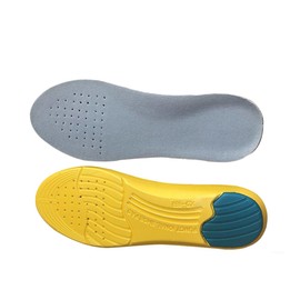 KOMBIUDA Ergonomic Arch Support Insoles Thick Heel Pads Skid Sports Insoles Massage Cushion Size 35-40