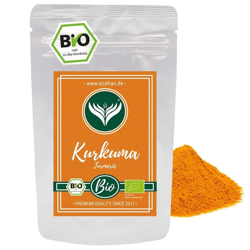 Azafran Organic Spices Set with 4 Superfood Spices Gift Set