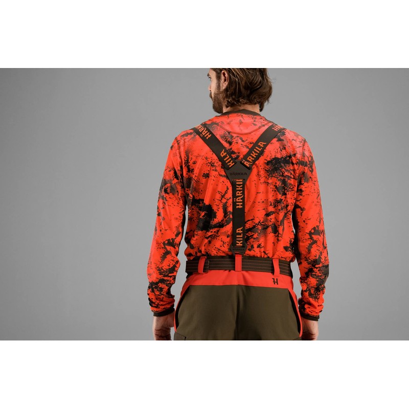 Härkila Wildboar Pro Tech braces, professional hunting clothing and hunting