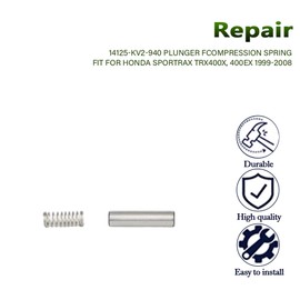 14125-KV2-940 Plunger FCompression Spring Fit For Honda Sportrax TRX400X, 400EX 1999-2008 By MOPASEN