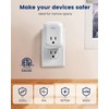 SURAIELEC Surge Protector, 1225J Wall Surge Protector Outlet with 900V