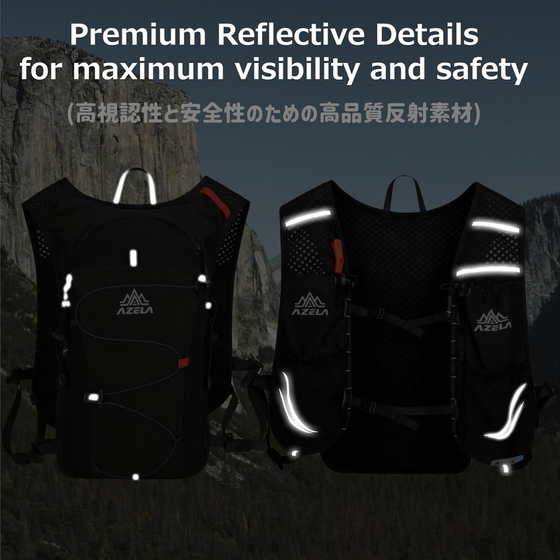 Azarxis Running Vest Hydration Pack Trail Backpack 7L 10L with