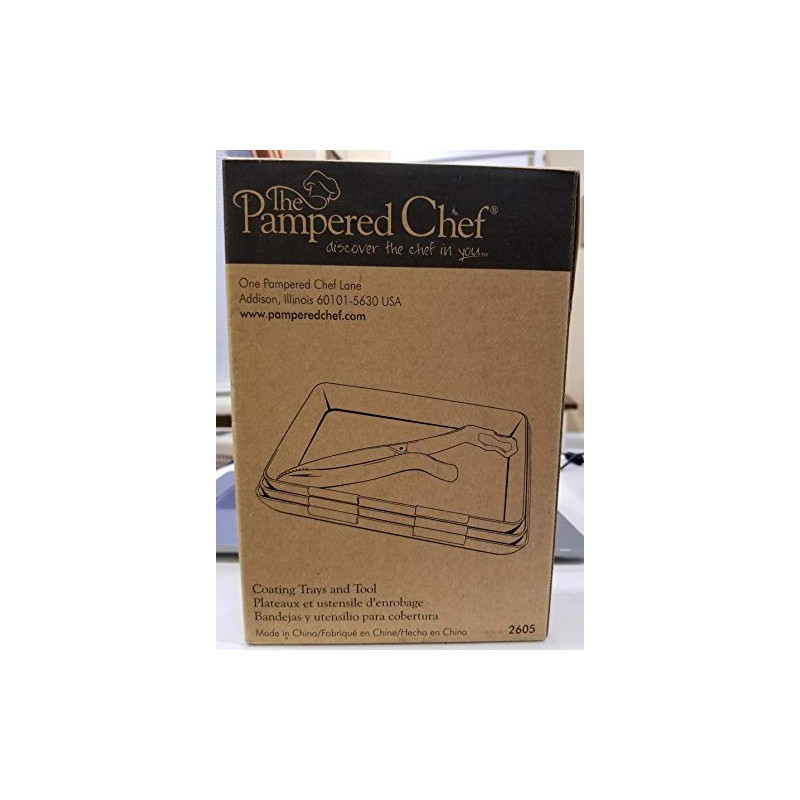 The Pampered Chef Coating Trays and Tool