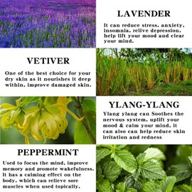 Smarxin Massage Oil for Relaxing,Massage Oil for Joint Lavender and Peppermint Massage Oils Moisturizing Body Oil for Men and Women 10.2 fl.oz,300 ml (Pack of 1)