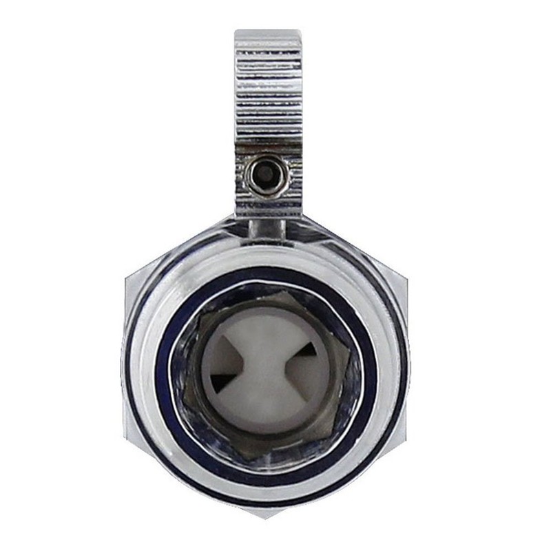 KES Shower Shut Off Valve G1/2" Brass with Handle Lever