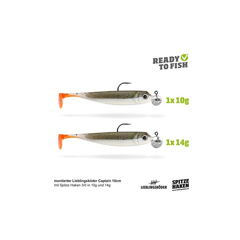 Lieblingsköder Captain Action Pack 10 cm