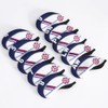 FLTRADE GOLF 10pcs UK Flag Patterned Neoprene Golf Club Iron