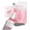Medikube 메디큐브 피디알엔 핑크 펩타이드 앰플 30ml + 리필50ml + 겔 토너패드(2매입 x 2개) MediCube PDRN Pink Peptide Ampoule 30ml + Refill 50ml + Gel Toner Pads (2 pieces x 2)