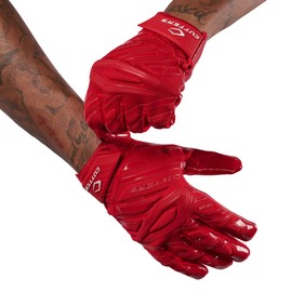 Cutters - Gamer 6.0 Padded Receiver Gloves Red XL