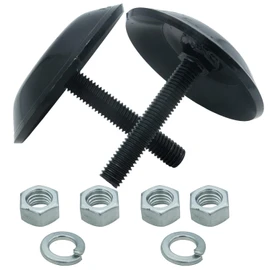 Fenhaliny 2873423 Snow Plow Skid Shoes Kit Compatible with Polaris Ranger, Razor, or ATV plow Super Heavy-Duty Skid Shoes
