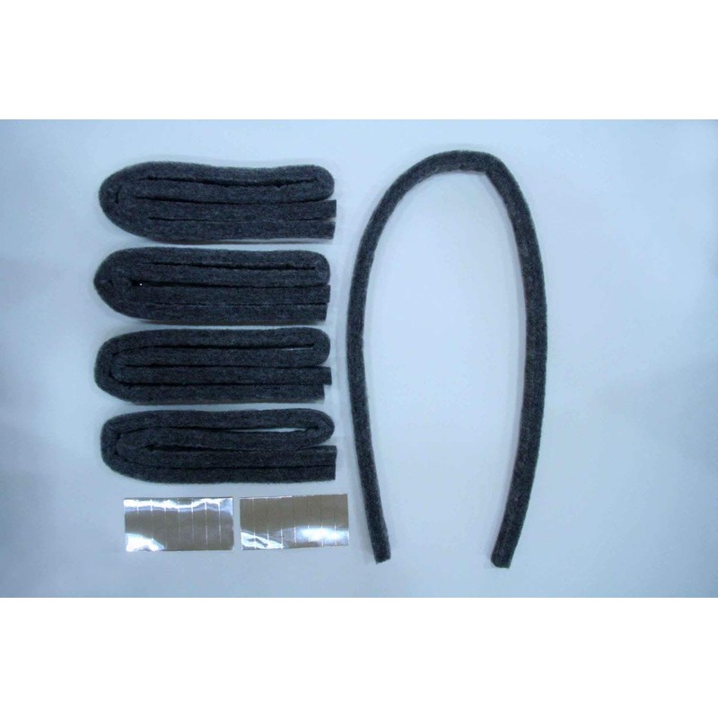 Ernest Range Hood Groove Black Oil Absorbing Tape 1m Pack