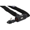 FISCHER Chain lock with neoprene coating with 2 keys, length