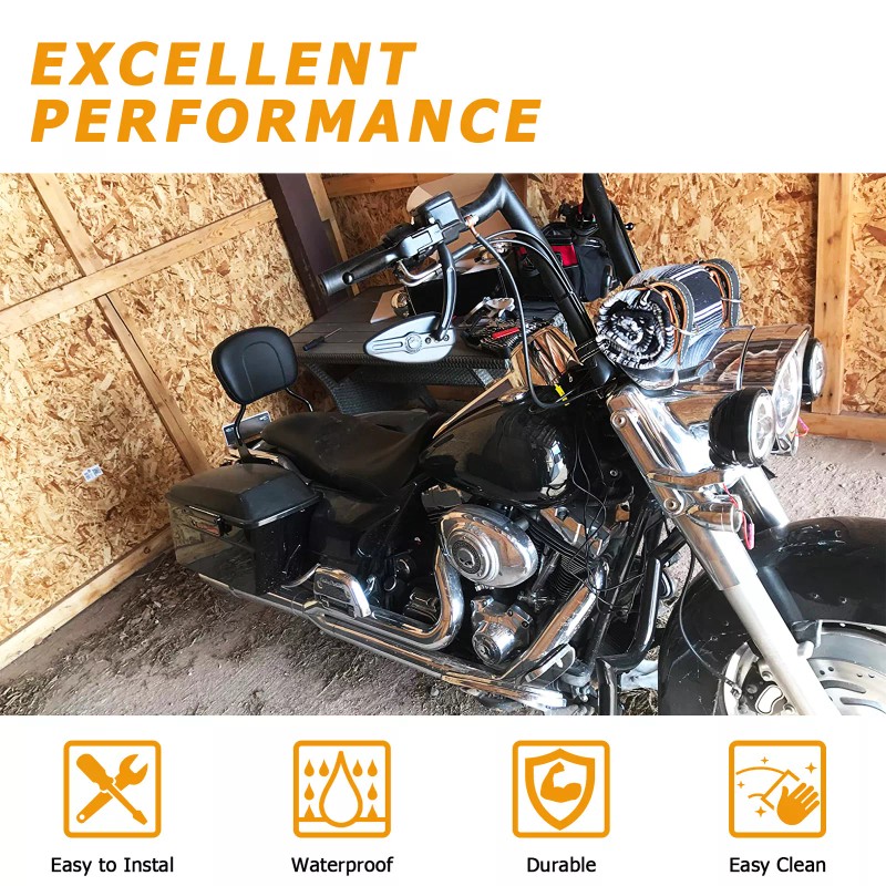 TAOUS71 For 97-08 Harley Road King Street Glide Detachable Passenger