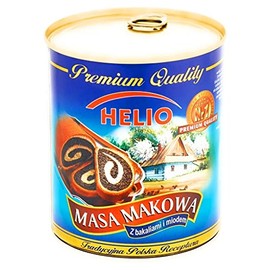 HELIO Poppy Seed Filling With Dried Fruits And Honey / 850g / 29.9 oz / Masa makowa z bakaliami i miodem