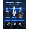 Marsauto 9008/H13 Fog Bulbs, 9008 LEDs with Plug-N-Play Tech, Waterproof,