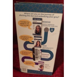 Go Gray Revitalizing Treatment Hair Color Remover Reveal Gray & Silver (PK of 2)