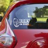 Baby on Board Car Sticker Window Sign Funny Newborn Child