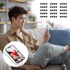 TVETE Multi-Hitting Machine, Smartphone Auto-Clicker Stickers, Set of 60, Diameter