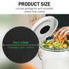 6.7 Inch Charcoal Filters for Kitchen Compost Bin, Activated Charcoal
