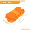 Partuto 1 Pc Universal Car Wash Mitts Chenille Cleaning Sponge