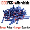AMOSTING Nerf Bullets Refill Darts 1000PCS Bulk Bullets Pack for