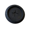 LavaLock® Black Temp Probe Grommet - BBQ Smoker Thermo Probe