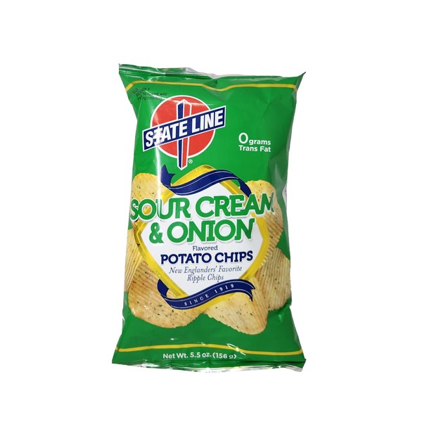 Generic 2 pack of State Line Potato Chips 5.5oz Single