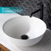 KRAUS Pop-Up Drain in Matte Black, PU-10MB