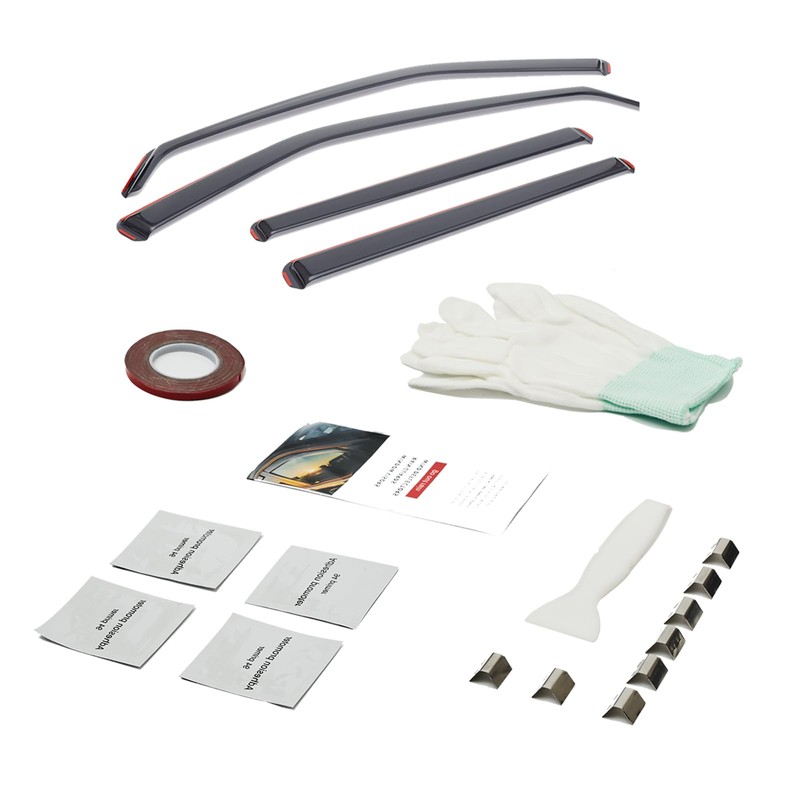 DORENA in-Channel Rain Guards Window Visors Fit for Hyundai Tucson