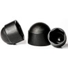 M12 (19mm Wrench) Black Plastic Nut and Bolt Protective Dome