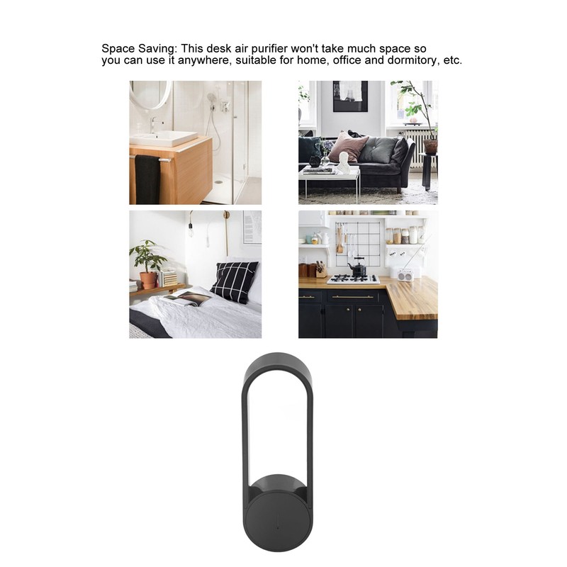 Mini Air Purifier USB Plug and Play Negative Ion Dedusting