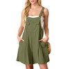 IWOLLENCE Jumpsuit for Women Summer Wide Leg Overall Shorts Adjustable