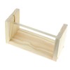 zalati Wooden Spools Holder Beech Thread Rack Organizer for Macrame