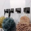 Vanloory 5 Pieces Self Adhesive Bathroom Hardware Set-SUS304 Stainless Steel-Towel