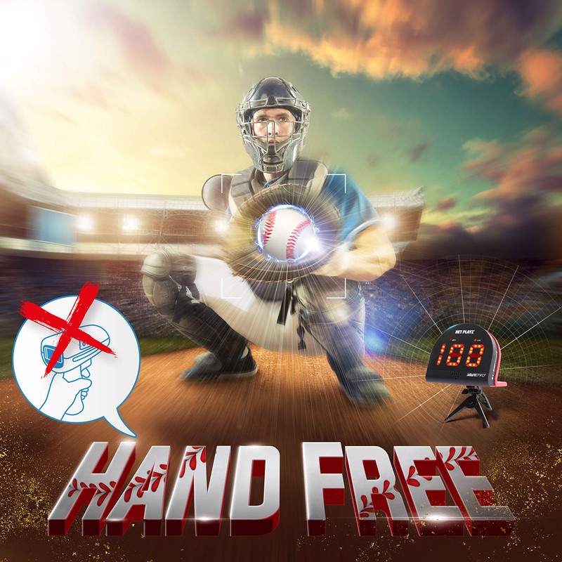 Baseball Radars, Speed Sensors Training Equipment (Hands-Free Radar Guns, Pitching