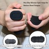 Gym Hand Grips，Ergonomic Rubber Hand Protector Gloves for Weight Lifting，Anti-Slip