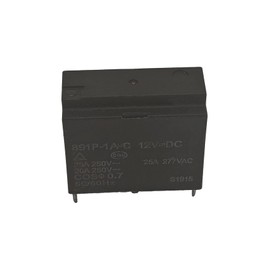 891P-1A-C - 25A 12VDC 4-Pin PCB Power Relay JQX-102F-P-12VDC for Reliable Industrial Control