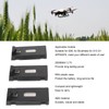 3PCS Drone Battery 2600MAH 3.7V Rechargeable Quadcopter Drone Lithium Battery