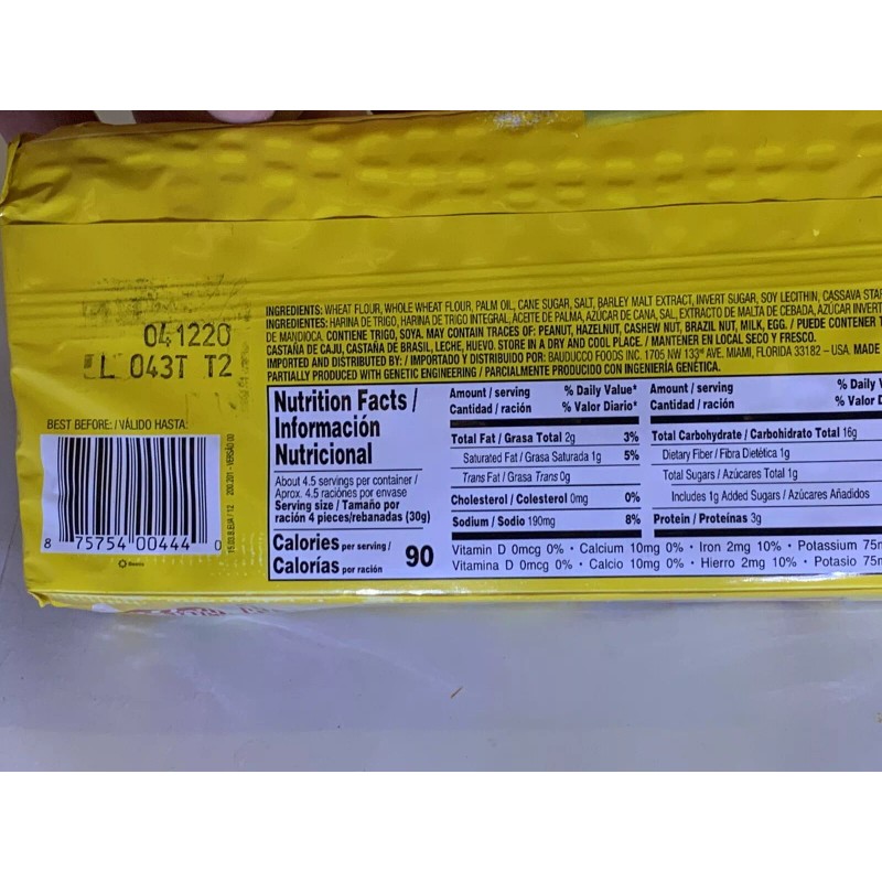 Bauducco TOAST crispbread - Original, Multigrain, Whole Wheat - 5.1oz